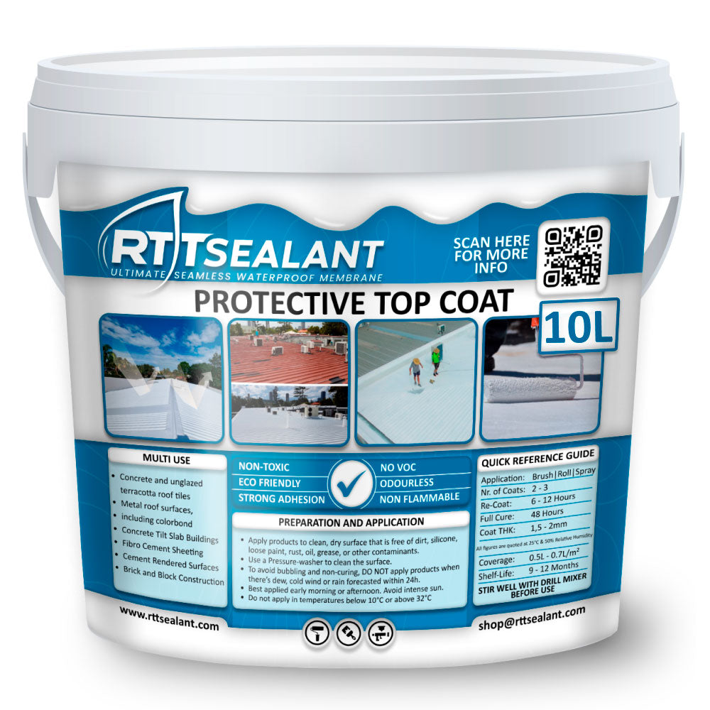 10L Bucket of Protective Top Coat of RTTSealant