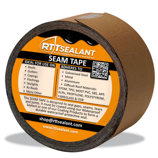 A roll of RTTSealant Seam Tape